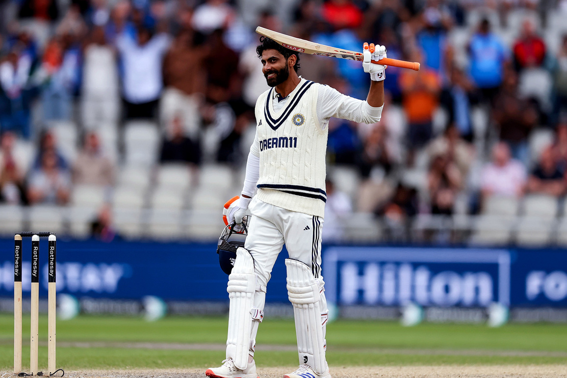 "Batting at six gives me time to prepare, pace my innings": Jadeja following India's win over WI in 1st Test
