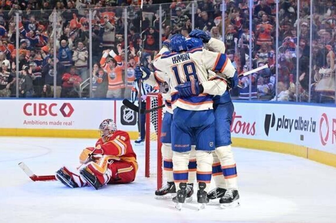 Flames need more intensity to salvage split of home-and-home with Oilers