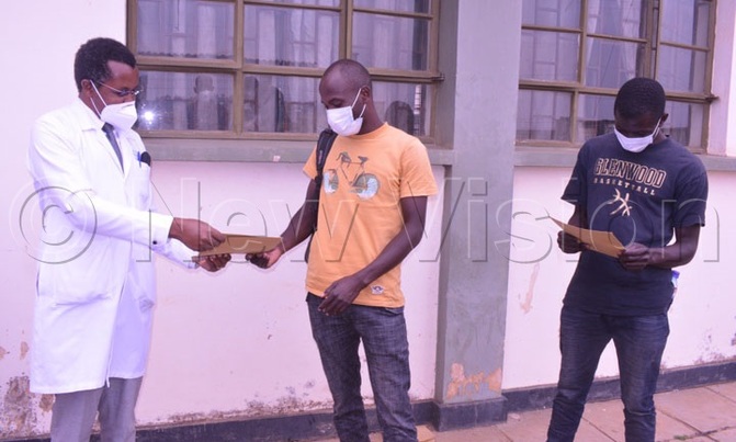 Mbarara Hospital discharges four covid-19 patients Mbarara Hospital discharges four covid-19 patients