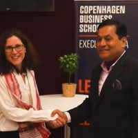 Union Minister Sarbananda Sonowal addresses Blue MBA Cohort in Copenhagen on India's growth & vision