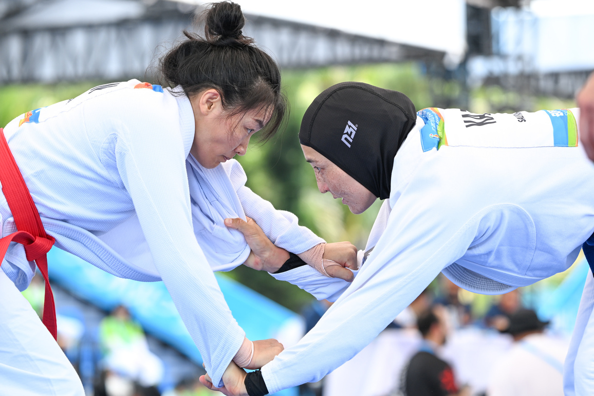 (SP)CHINA-HAINAN-SANYA-ASIAN BEACH GAMES-JIU JITSU-WOMEN'S 63KG(CN)