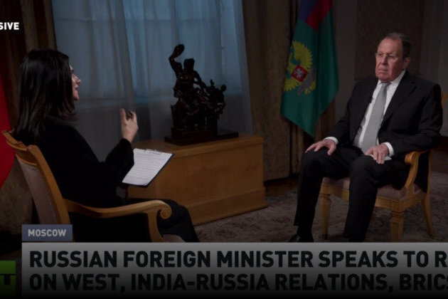 IN FULL: Sergey Lavrovs exclusive interview with RT India