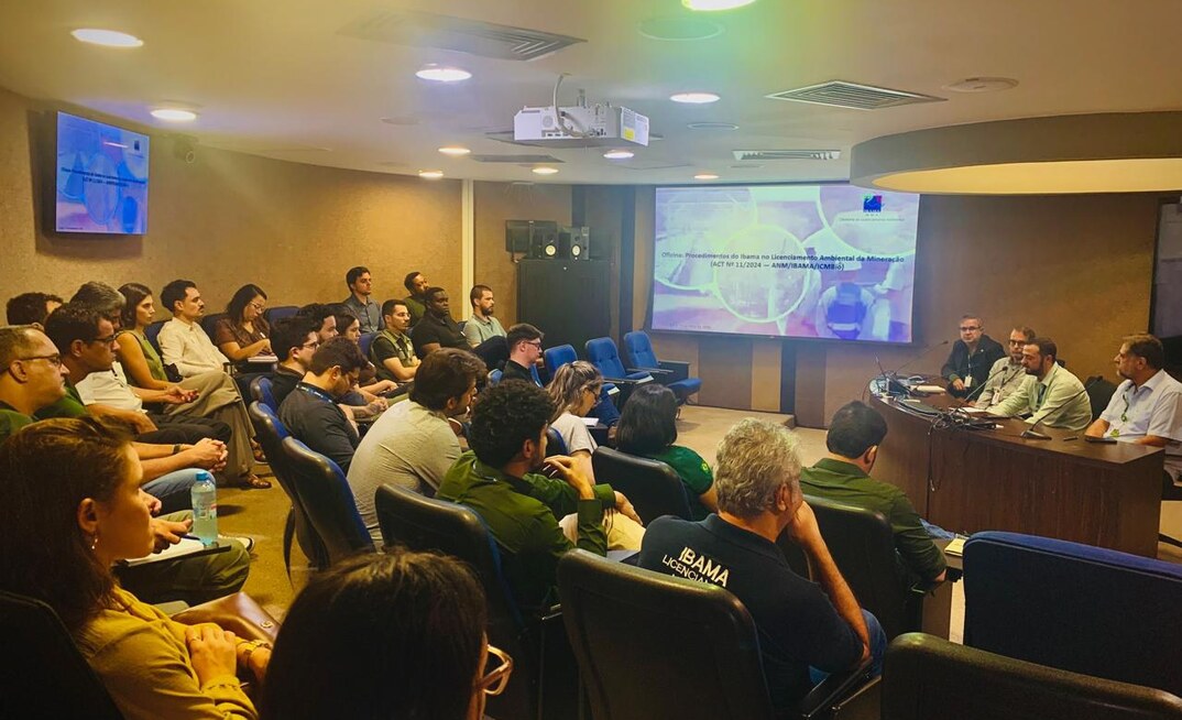 Reunião entre ANM, Ibama e ICMBio