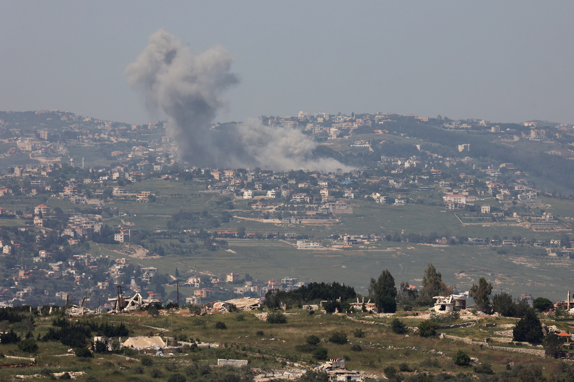 ISRAEL-LEBANON-BORDER-MILITARY-ACTIVITY