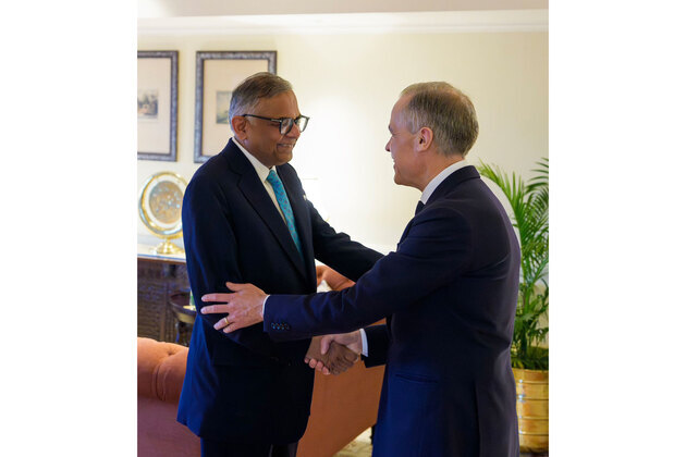 Canada PM Carney, Tata Group Chairman Chandrasekaran discuss potential partnership