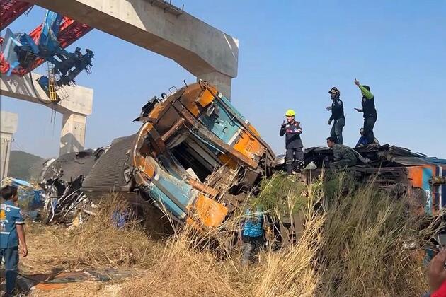 Update: Death toll rises to 31 after crane collapse derails train in Thailand