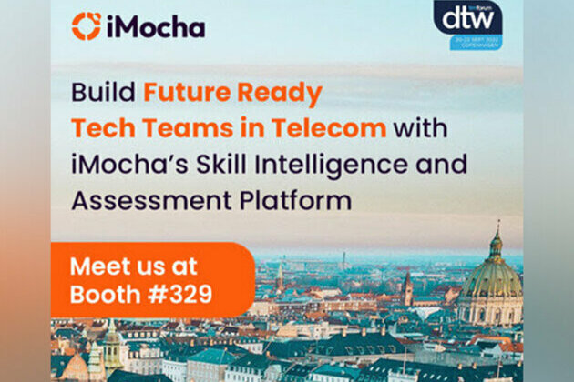 iMocha to present its latest innovations in skills intelligence and assessment at the TM Forum's Digital Transformation World (DTW) 2022, Copenhagen