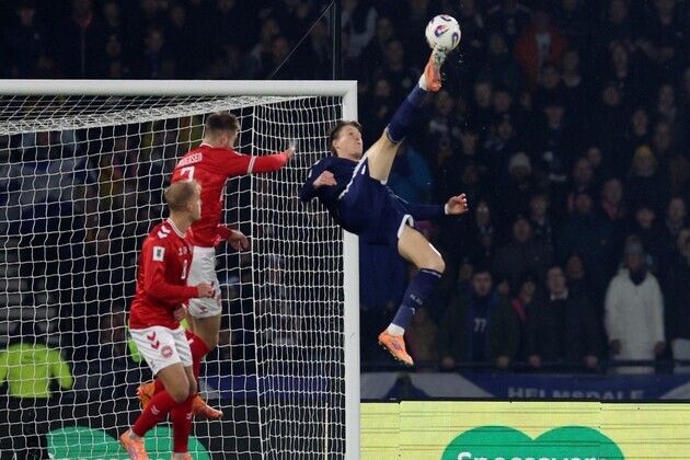 Scott McTominay's iconic overhead kick immortalised on limited-edition Bank of Scotland note