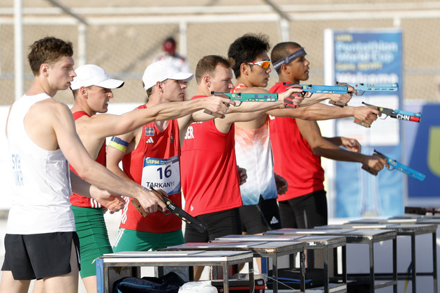 (SP)EGYPT-CAIRO-PENTATHLON-WORLD CUP-MEN'S FINAL