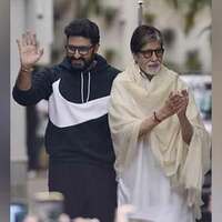 Amitabh Bachchan calls son Abhishek his "true inheritor" in emotional post