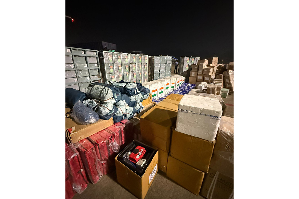 Indian Air Force aircraft brings further relief material upon Sri Lanka's request as Ditwah wreaks havoc