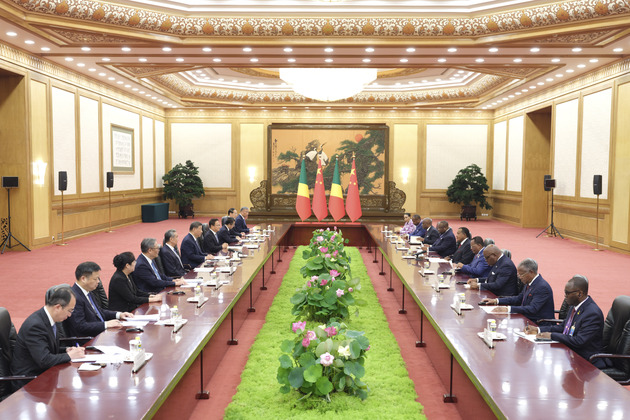 CHINA-BEIJING-XI JINPING-REPUBLIC OF THE CONGO-PRESIDENT-MEETING (CN)
