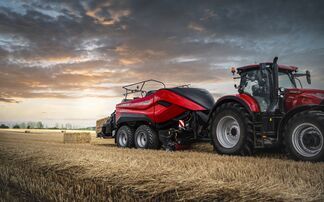 Case IH adds automation and compostable net wrap to new balers
