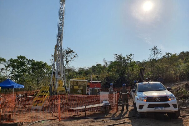 Sondagem no projeto de ouro Castelo dos Sonhos, da TriStar, no Pará