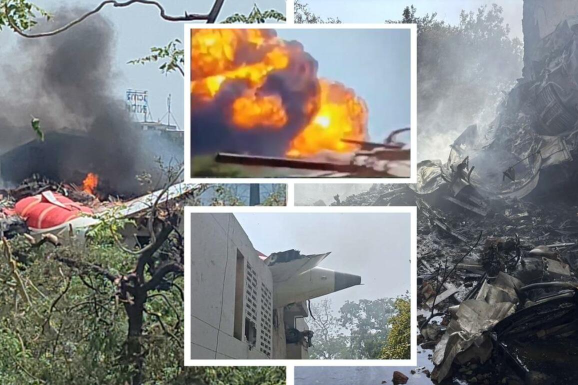 Air India crash- Plane bound for London with 242 people onboard crashes near Ahmedabad Airport