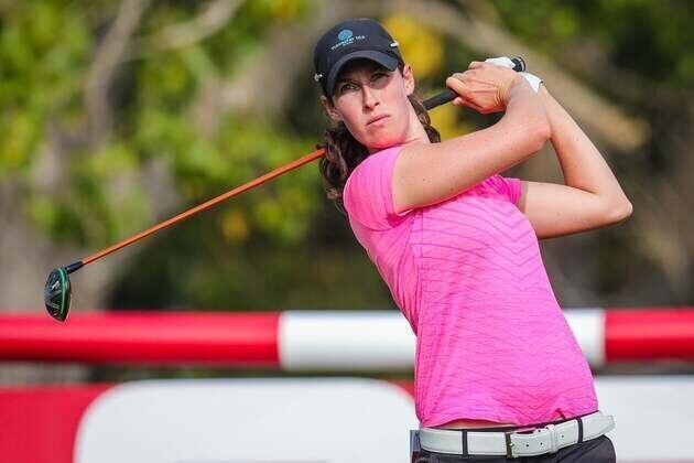 Laetitia Beck fires career-best 63 for early lead at ShopRite LPGA