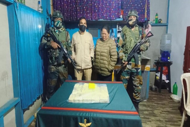 Assam Rifles seizes methamphetamine tablets worth Rs 16.65 crores from Mizoram's Champhai