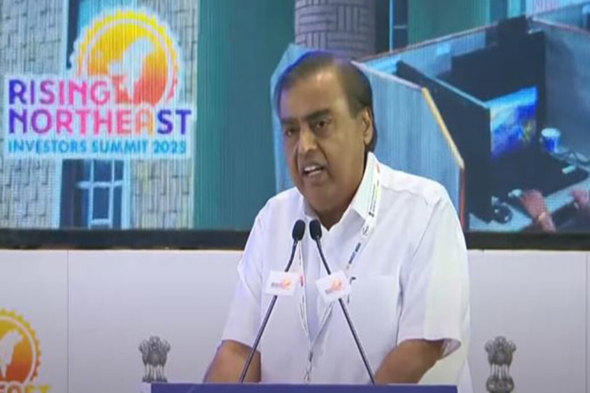 Reliance to invest Rs 75,000 crore in North East over next 5 years: Mukesh Ambani