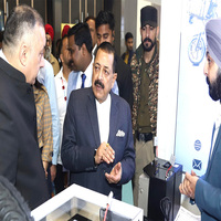 Union Minister Jitendra Singh visits EV Expo at Bharat Mandapam, highlights PM Narendra Modi's vision for clean mobility and youth entrepreneurship