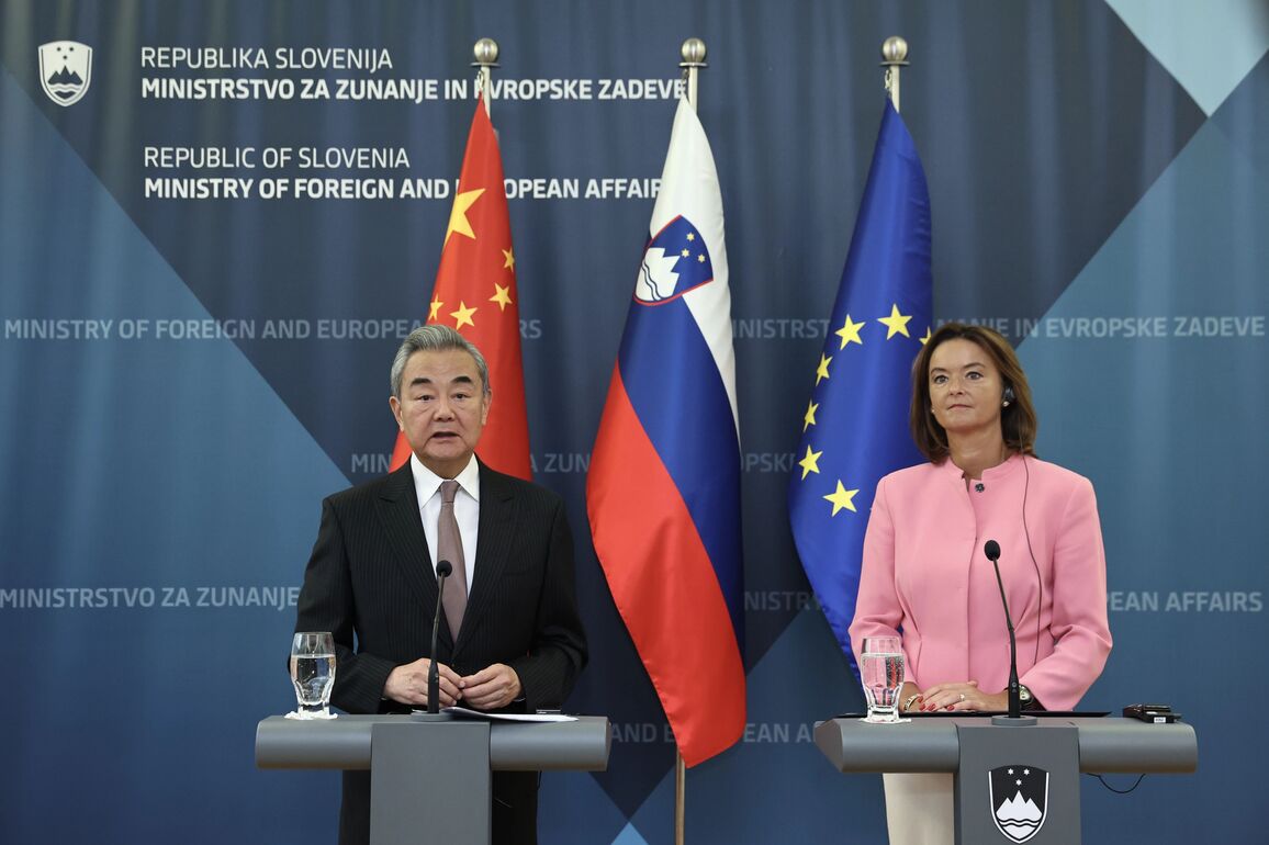 SLOVENIA-LJUBLJANA-FM-CHINA-WANG YI-PRESS CONFERENCE