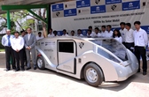 Team SolarMobil launches solar car prototype SERVe