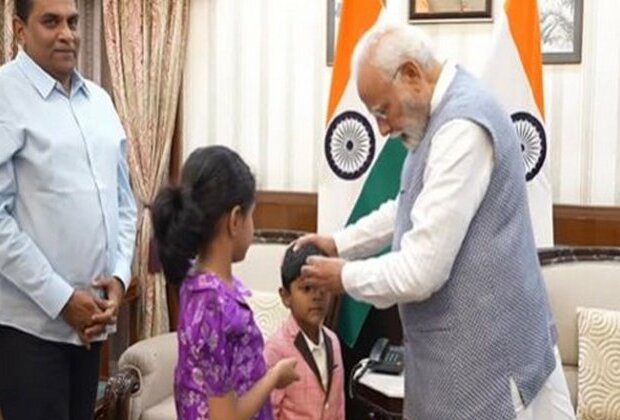 PM Modi shares light moment with children, calls them "my young friends"