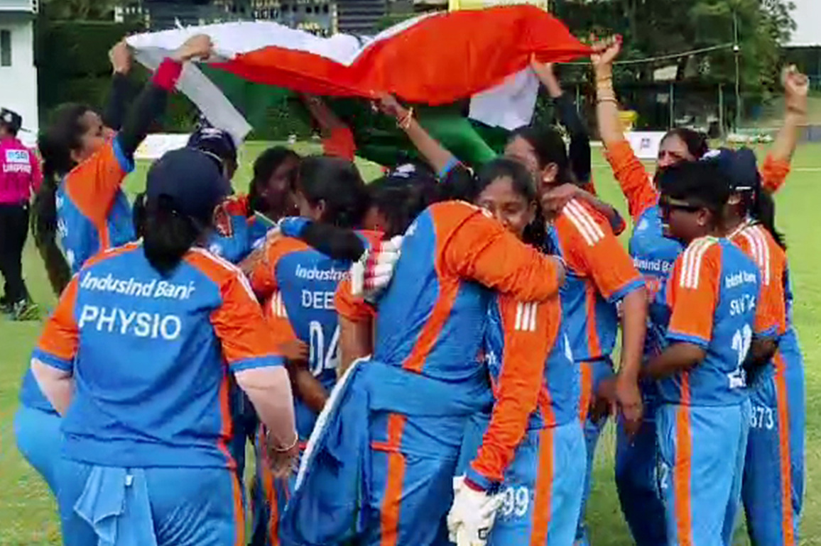 Indian Women's Cricket Team for the Blind felicitated for historic T20 World Cup win