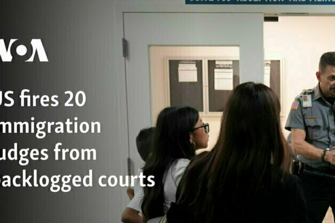 US fires 20 immigration judges from backlogged courts 