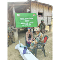 Arunachal Pradesh: Assam Rifles conducts door-to-door medical check-up at Changlang