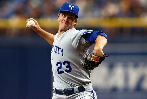 Royals place RHP Zack Greinke (forearm) on 15-day IL