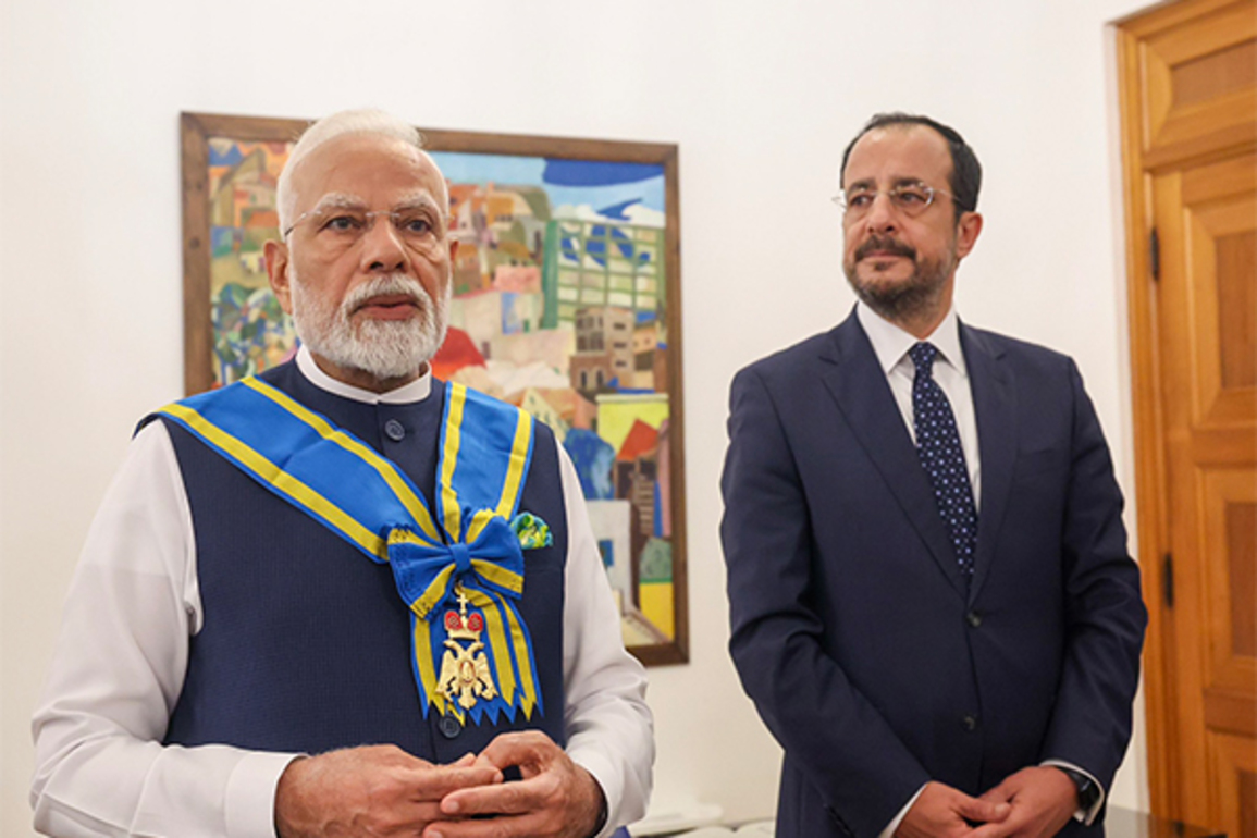 Uttarakhand CM hails PM Modi being awarded Cyprus' highest civilian honour
