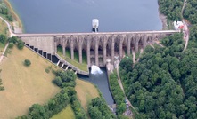  Wimbleball Dam aerial view