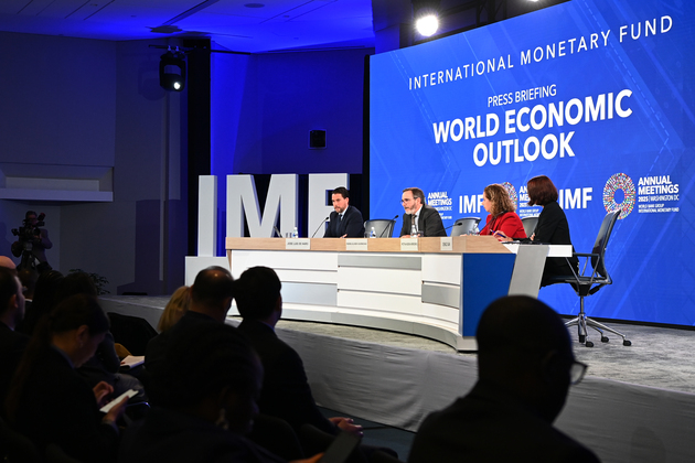 U.S.-WASHINGTON, D.C.-IMF-WORLD ECONOMIC OUTLOOK-PRESS BRIEFING