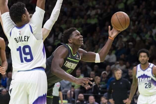High-scoring Anthony Edwards, Wolves on quest to silence Jazz
