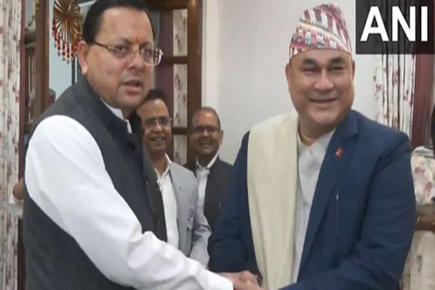 Nepal's Far West Province delegation meets Uttarakhand CM Dhami in Dehradun