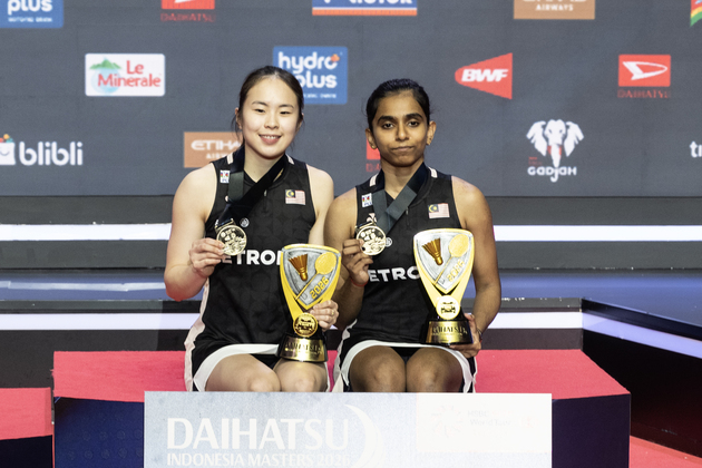 (SP)INDONESIA-JAKARTA-BADMINTON-INDONESIA MASTERS 2026-WOMEN'S DOUBLES-FINAL