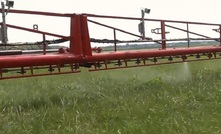  New herbicides currently in development may offer new options for weed control. Picture courtesy Agrifac.