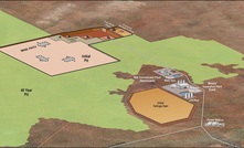  Schematic Thunderbird mine layout