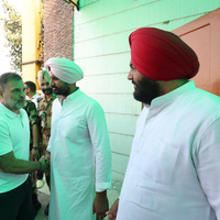 Congress MP Rahul Gandhi arrives at Punjab