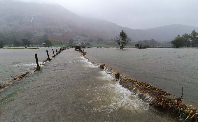 Cumbrian farmers hit hard by heavy rainfall