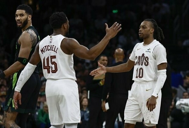 NBA roundup: Donovan Mitchell (41) leads Cavs past Celtics