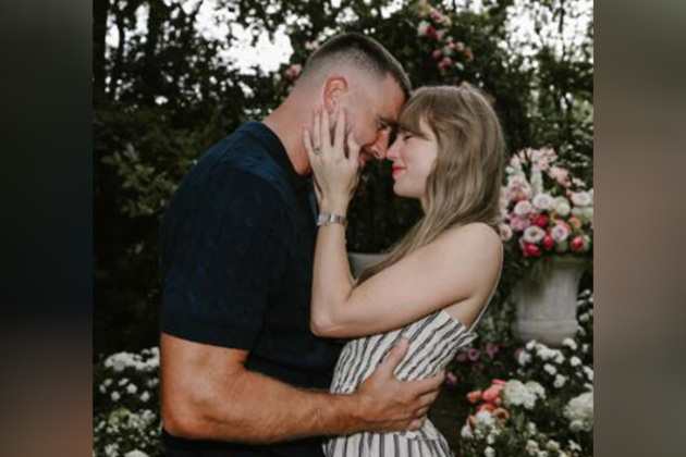 Singer Taylor Swift and NFL star Travis Kelce are engaged