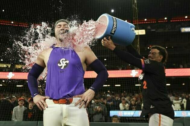MLB roundup: Patrick Bailey's walk-off 3-run, inside-the-park HR lifts Giants