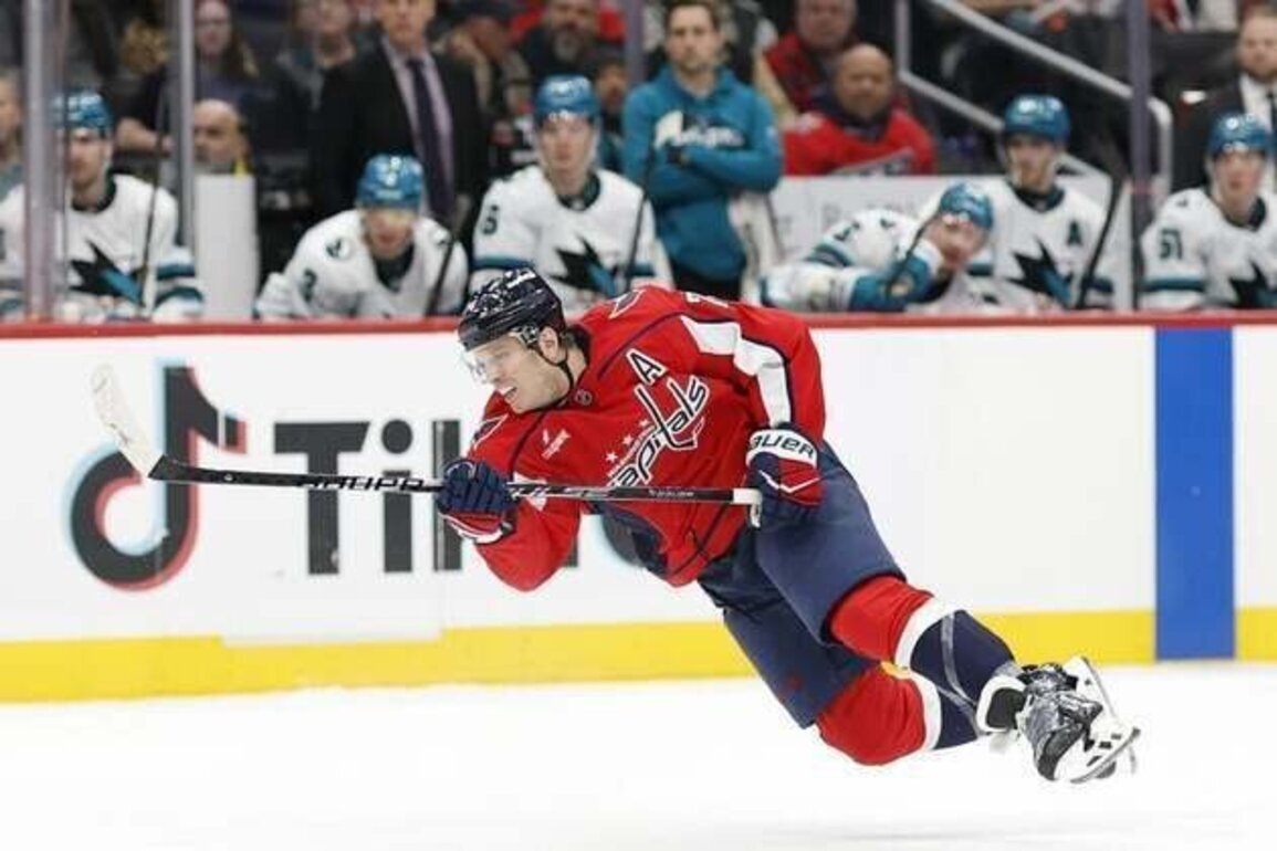 Caps D John Carlson questionable, F Connor McMichael to play vs. Flyers
