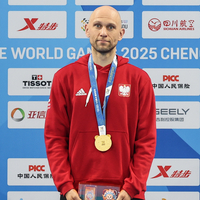 (SP)CHINA-CHENGDU-THE WORLD GAMES 2025-FREEDIVING-MEN'S DYNAMIC WITHOUT FINS-VICTORY CEREMONY (CN)