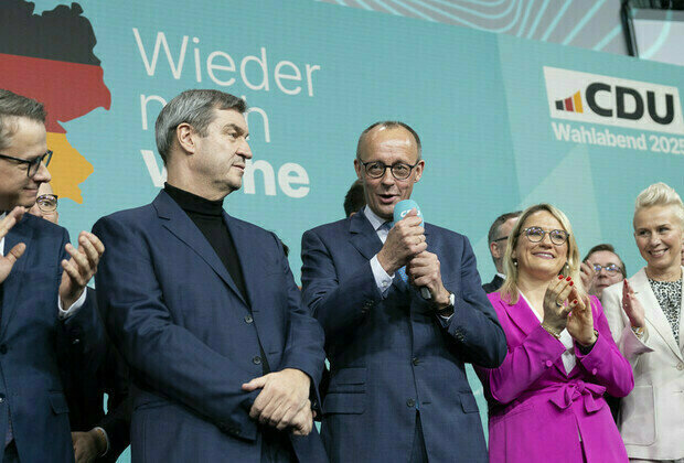 Conservatives win German elections  early results