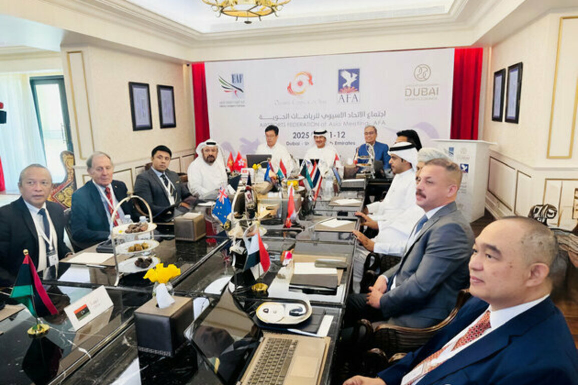 UAE's candidate elected President of Airsports Federation of Asia