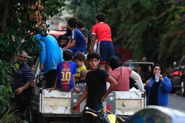 Displaced and disrupted -- thousands flee southern Lebanon as Israeli airstrikes intensify