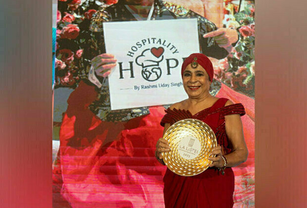 Nonprofit Organisation Hospitality Hope by Rashmi Uday Singh From India Honoured With "Community Spirit Award" at La Liste Awards 2025 in Paris