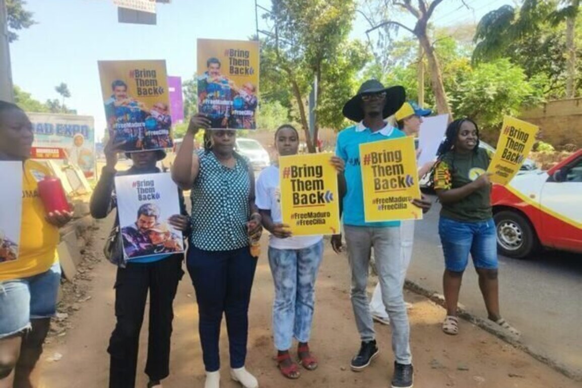 Kenyan Humanists condemned US attack and expressed solidarity at the Venezuelan Embassy in Nairobi